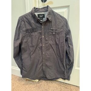 Harley-Davidson Genuine MotorClothes Men's ButtonUp Shirt  H-DMC #1 Skull Logo